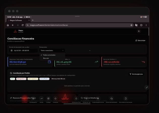 Portal Magosoft: Financeiro