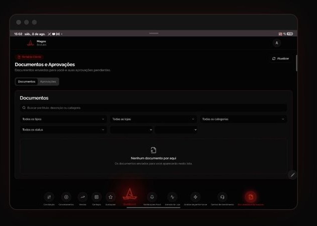 Portal Magosoft: Governança